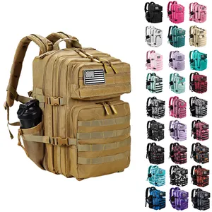 Custom Outdoor Hunting Camping Camping Survival impermeabile Camouflage 45L zaino Fitness da palestra zaino tattico