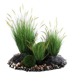Plantes artificielles blanches réalistes en gros, verdure, mur <span class=keywords><strong>de</strong></span> fleurs, décoration intérieure, <span class=keywords><strong>herbe</strong></span> <span class=keywords><strong>de</strong></span> roseau artificielle <span class=keywords><strong>de</strong></span> Chine - Product Image 6