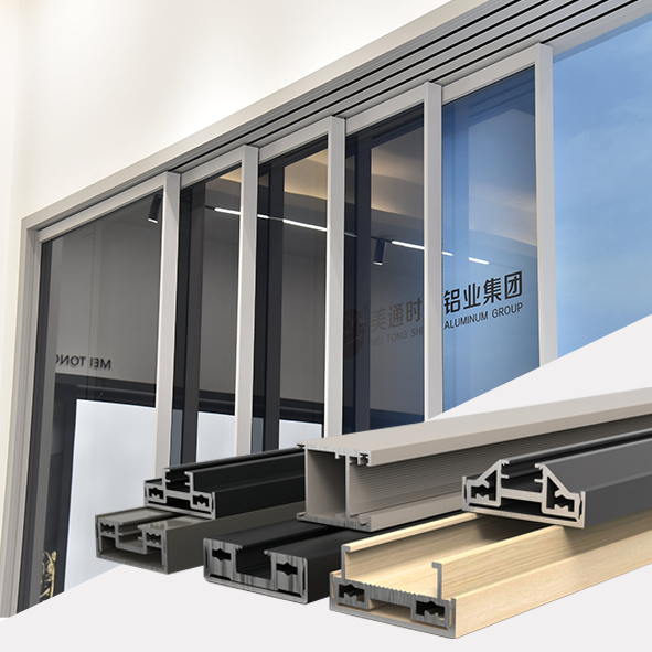 6063 T5 Extruded Aluminium Profile 6000 Series Square Pattern Anodized ...