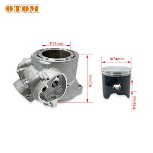 Kit de pièces de moteur pour moto tout-terrain KOSHINE 2 temps 320, bloc-cylindre 74 mm, segments de piston, jeu de joints - Product Image 2