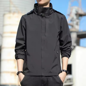 Veste d'extérieur <span class=keywords><strong>imperméable</strong></span> à capuche, légère, respirante, durable, tendance, portable, prix d'usine - Product Image 2