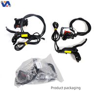 Nouvel ensemble de freins hydrauliques Image Logan (prise SM) pour accessoires de vélo électrique Engwe Engine Pro/X20/X24/X26, freins hydrauliques pour vélo