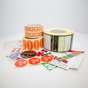 Meilleur prix Étiquette adhésive personnalisée imperméable résistante à la chaleur Multi-couches Finition brillante/mate Taille personnalisée Café Énergie - Product Image 1