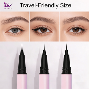 Stylo liquide pour sourcils de haute qualité, végan, sans cruauté, hautement pigmenté, imperméable, microblading, longue tenue, ultra fin, maquillage d'été - Product Image 1