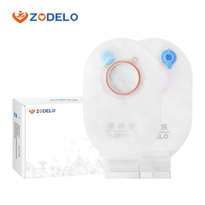 Zodolo tas kolostomi, tas kolostomi untuk perawatan rumah sakit, tas Stoma Ostomy dua bagian dengan Loop kait - Product Image 1