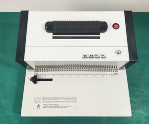 Máxima capacidad de encuadernación 25 hojas de electricidad máquina de encuadernación en espiral para encuadernación de oficina - Product Image 3