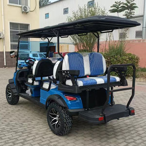 新设计批发定制2/4/6/8/10乘客座椅300cc 350cc多功能越野汽油高尔夫球车 - Product Image 6