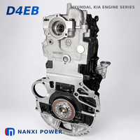 Moteur diesel D4EB Long Block 2.2L neuf, norme Euro IV, 110 kW/4000 tr/min, couple de 335 N.m pour Santa Fe