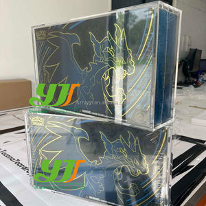 Étui de présentation en acrylique transparent pour la collection Ultra-Premium de <span class=keywords><strong>Pokémon</strong></span> Mega <span class=keywords><strong>Charizard</strong></span> X Ex UPC - Product Image 5