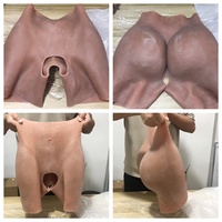 Nouveau Design Silicone Corps Shaper Gros Cul Fesses Artificielle 2.6cm Butts Pads Silicone Fausse Fesse Rembourré Hanches Rehausseur Culotte