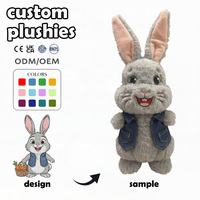 Fabricant de jouets en peluche personnalisés, usine de mini-mascottes koala avec signe de paix, mascottes interactives pour événements commerciaux, vêtements de poupées personnalisés