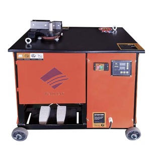 Dobladora automática de barras de refuerzo, controles de pie de alta resistencia de 32mm, dobladora eléctrica de acero inoxidable y acero al carbono GF36 - Product Image 1