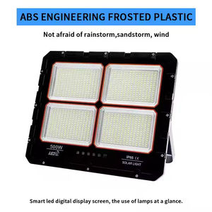 Reflector Solar LED para Jardín, COB LED para Exteriores, Impermeable IP66, Certificado CE, 100W-1000W, Aluminio, Control Remoto - Product Image 5