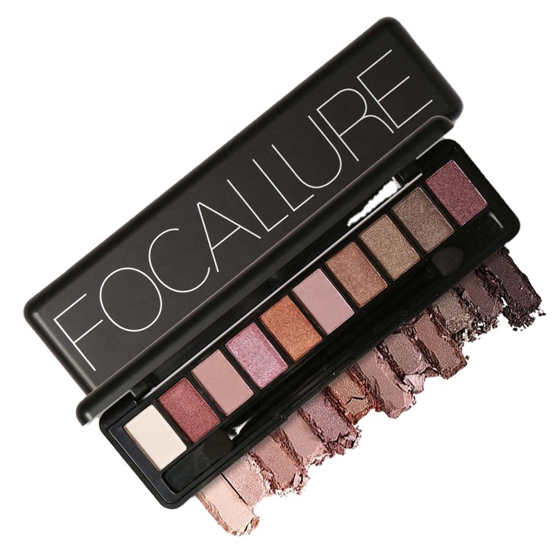 Focallure FA08 низкий минимальный заказ тени для век с высоким пигментом блестящие матовые тени для век Палитра