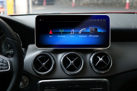 Radio Multimedia con Pantalla de 10.25 Pulgadas para Automóvil Android, Sistema de Navegación GPS Estéreo, Mirror Link para Benz GLA CLA