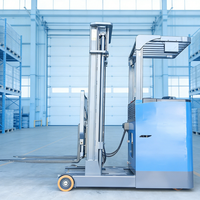 Chariot élévateur électrique JG Reach Stacker avec capacité de levage de 1000 kg/1500 kg/2000 kg, hauteur de levage de 3 à 10 m, chariot à palettes électrique