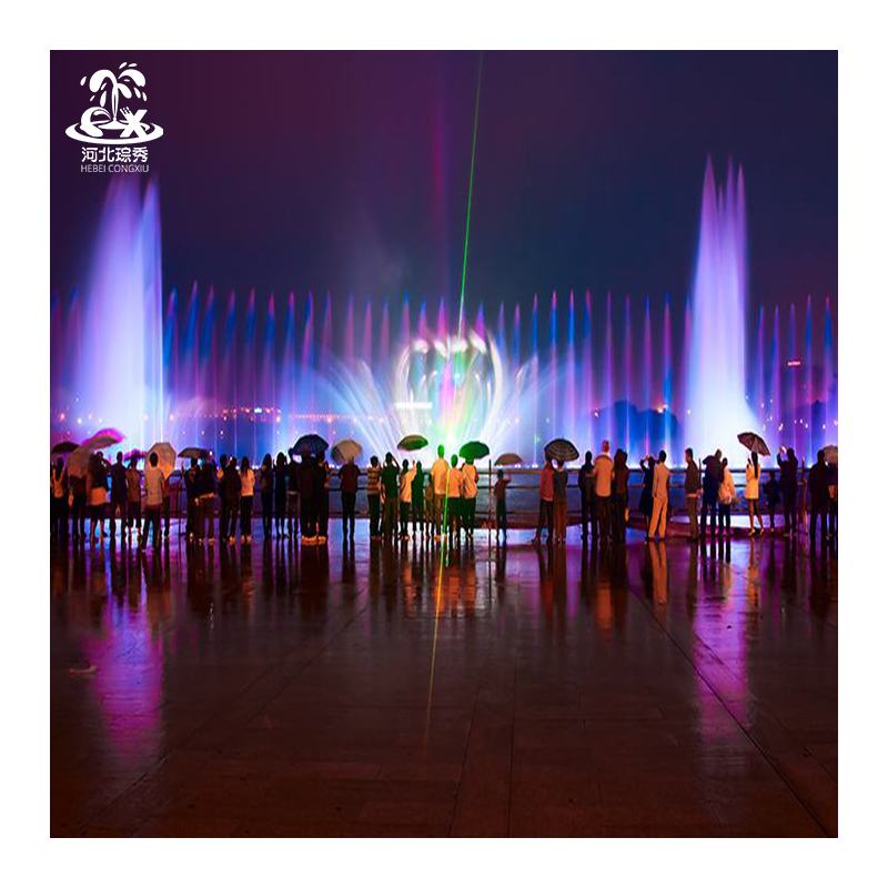 Garden Dancing 1.5m-30m 10M Light Effect Garden Ornaments Estate Large Outdoor Music Water Fountain Equipment