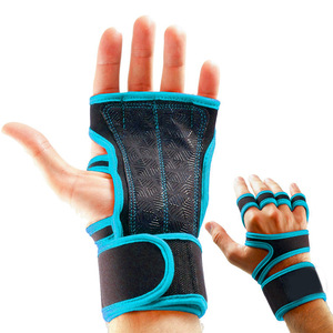 Gants de sport unisexes en polyester pour la musculation, l'haltérophilie et l'entraînement en salle de sport avec protection de la paume - Product Image 3