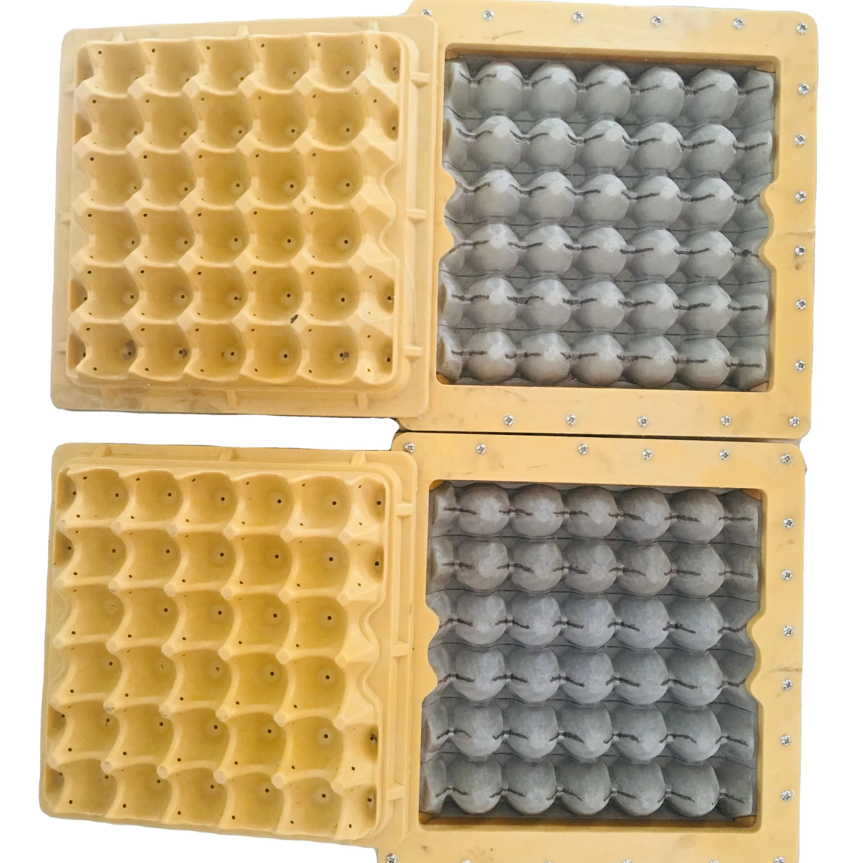 Cheap Good Quality Standard 30 Holes Egg Tray Plastic Molds for Paper Pulp Egg Tray Making Machine