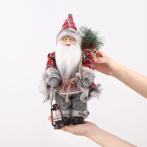 Ornements de sapin de Noël, poupée de Père Noël, jouet de décoration, exquis pour la maison, cadeau de Noël, joyeux nouvel an pour Noël - Product Image 4