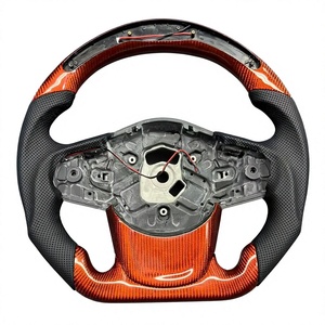 Volant de direction de style GT en fibre de carbone pour Chevrolet Corvette C6, accessoires de remplacement - Product Image 1