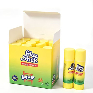 OEM Custom Yellow PVA Glue Stick Environmentally Friendly School Supply for Craft Stationery Adhesive Use - Product Image 1