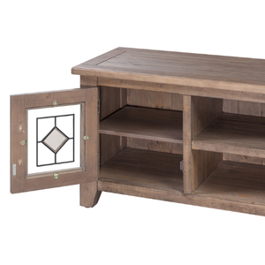 Meuble TV en bois moderne de style américain Bois massif durable chêne/pin/acacia Fabricant vietnamien Salon écologique - Product Image 5