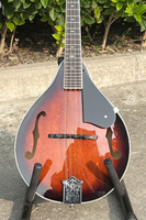 Custom Aiersi Brand Sunset Acoustic Mandolin Gloss F Hole Bluegrass Vintage String Musical Instrument Custom logo Cheap Price