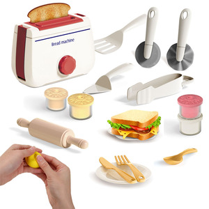 Jouets d'imitation amusants et très demandés : Mini-<span class=keywords><strong>cuisine</strong></span> pour enfants, grille-pain DIY, <span class=keywords><strong>jeux</strong></span> préscolaires - Product Image 1