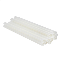 Pailles à boire pointues écologiques et biodégradables en PLA avec pointe affûtée pour les boissons à bulles, les cocktails, les fêtes et les accessoires de bar