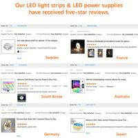 Bande lumineuse LED COB haute densité 8 mm 320 LED/m 2700K blanc chaud sans points pour décoration intérieure