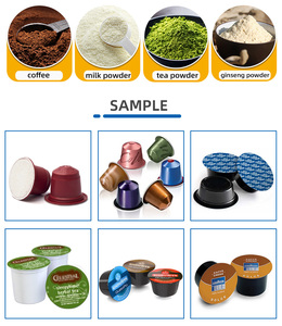 Petite machine de remplissage et de scellage automatique de tasses à café <span class=keywords><strong>Dolce</strong></span> <span class=keywords><strong>Gusto</strong></span> <span class=keywords><strong>Nespresso</strong></span> K-Cup Filler Sealer Machine - Product Image 2