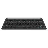 Clavier rechargeable triple solution BT 5.0 + 3.0 + 2.4Ghz - Connectez-vous à 3 appareils - Support pour mobile et iPad