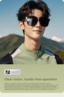 Gafas Inteligentes con Traducción por IA, Lentes Fotocromáticas Anti-UV, Asistente de Voz 5.4, Llamadas HD, Música, Navegación