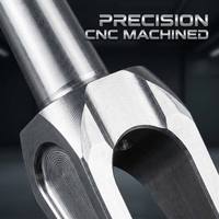 Accessoires de vélo sur mesure usinés CNC, pièces en aluminium, fraisage de précision, anodisés, directement de l'usine, petites séries acceptées