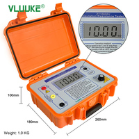 VLUUKE ZY10000V Digital Insulation Resistance Tester High Accuracy Meter with 220V Voltage 1-Year Warranty