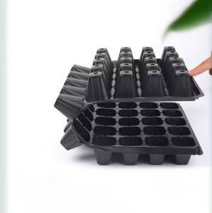 W001 100g Thickened Seed Starter <b>Tray</b> with Drain Holes Gardening Germination Growing <b>Trays</b> Reusable Seedling Nursery <b>Trays</b> - Product Image 3