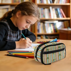 Hawaiian Custom Puakenikeni Lei Flower Waterproof <b>School</b> Pouch Case Design Kids <b>School</b> <b>Backpack</b> Essentials Organizer - Product Image 6