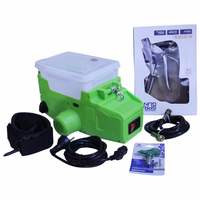 NOUVEAU MASTER SG0018 Pistolet de pulvérisation sans air HVLP portable à batterie lithium DC 21V, réservoir de 1400 ml, qualité industrielle, moteur 500W, alimentation par courroie