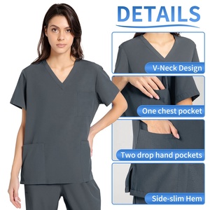 Комфортное платье для больниц и лабораторий - Product Image 4