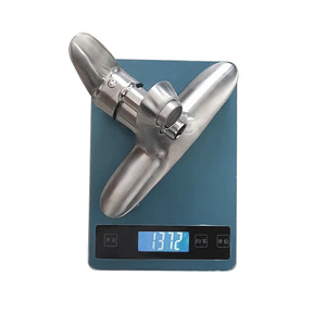 304 Stainless Steel Wall Mount Double Handle Bathtub Mixer Faucet High Pressure Ceramic Valve Core Rain Shower <b>Head</b> Oval - Product Image 1