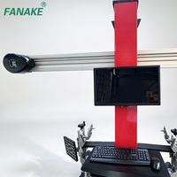 Fanake – Ensemble complet d'équipements de réparation automobile certifiés CE, machines d'alignement de roues 3D à vendre