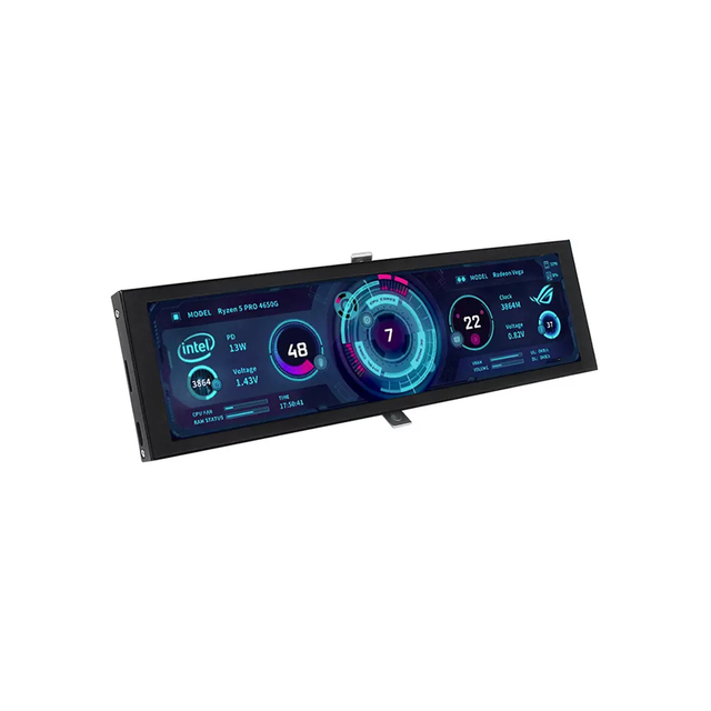 8.8-inch IPS chassis secondary screen computer monitoring status C-type USB secondary screen picture smart display