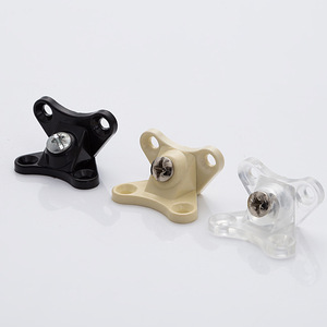 Jfs Butterfly Corner <b>Bracket</b> Zinc Alloy Nickel Plated Easy Installation Furniture Shelf Support Hardware Connector - Product Image 4