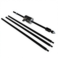 Penetrómetro de 10 kg, Equipo de Prueba de Penetración Dinámica con Cono Ligero (DCP), Equipo de Prueba para Suelos y Carreteras