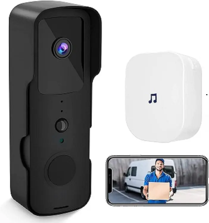 Nieuwe Bestseller 1080P Draadloze Digitale Visuele Video Deurbel Camera Wifi Front Deurbel IP65 Waterdichte Home Security Camera