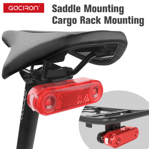 Luz Trasera Inteligente para Bicicleta Gaciron W12BR, 200 LM, Recargable Tipo-C, Reflectores Integrados, Sensor de Frenado Inteligente, Luz Trasera para Ciclismo - Product Image 3
