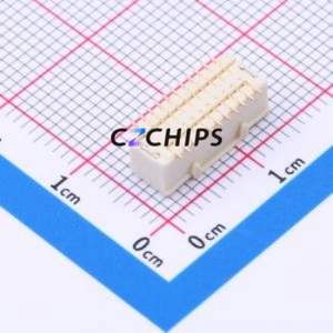 HC-SHD-2*11PLT-G-04 Wire-to-<b>Board</b> <b>Pin</b> Header SMD,P=1mm Connector 2x11P 1mm Vertical Mount SHD - Product Image 2