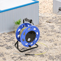 Mètre de profondeur de puits 50m 100m 150m 200m, jauge de niveau d'eau à câble, jauge de niveau d'eau en plastique pour forage