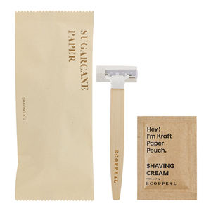 FSC certificata plastica libera e compostabile sacchetto di carta di canna da zucchero <span class=keywords><strong>Hotel</strong></span> Amenity Dry Pack per <span class=keywords><strong>Hotel</strong></span> <span class=keywords><strong>Kit</strong></span> di benvenuto - Product Image 4